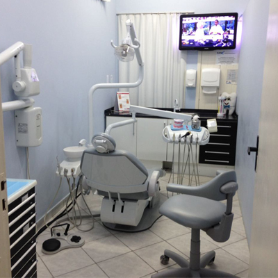Foto da sala odontológica